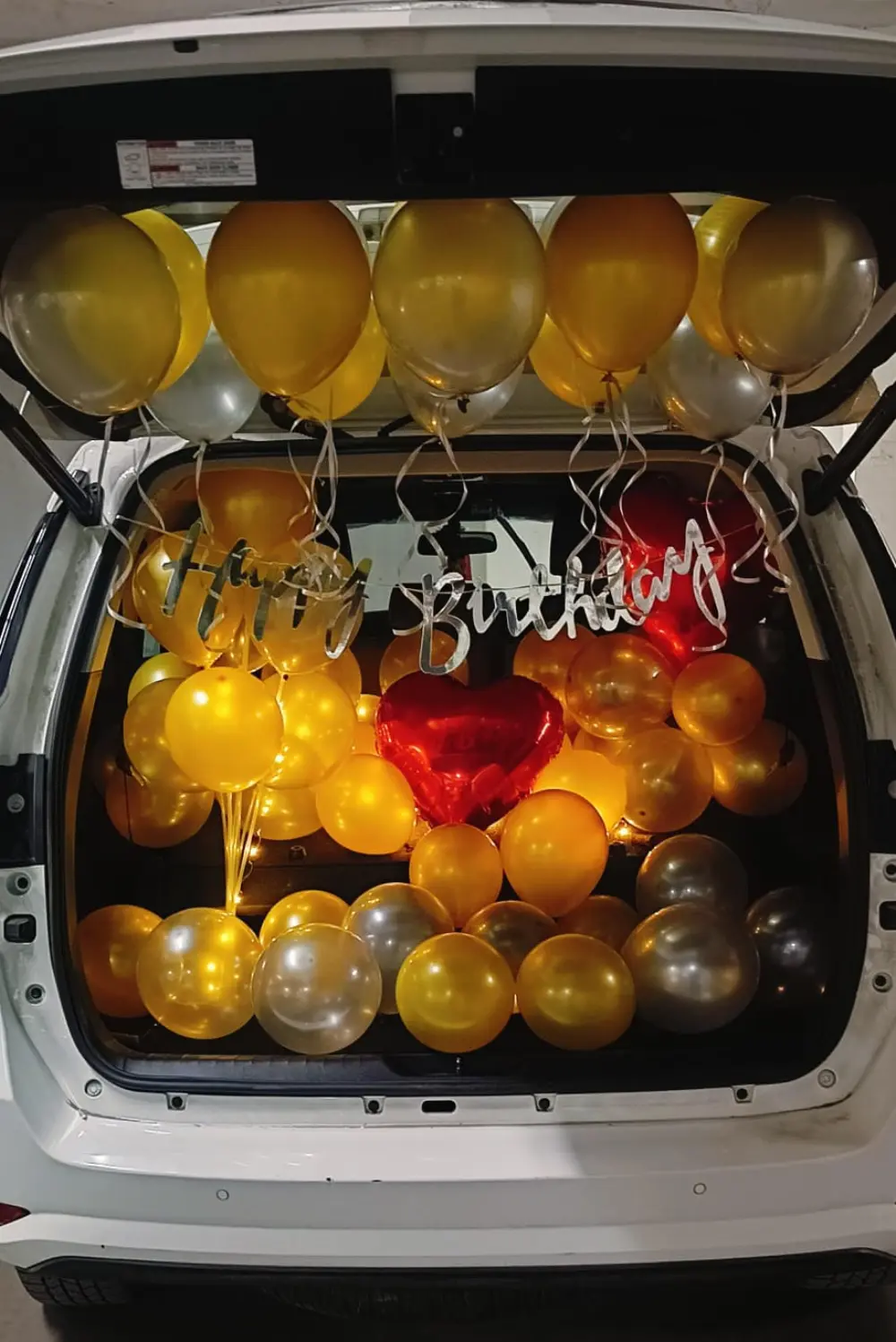Car Boot Balloon Decoration Noida